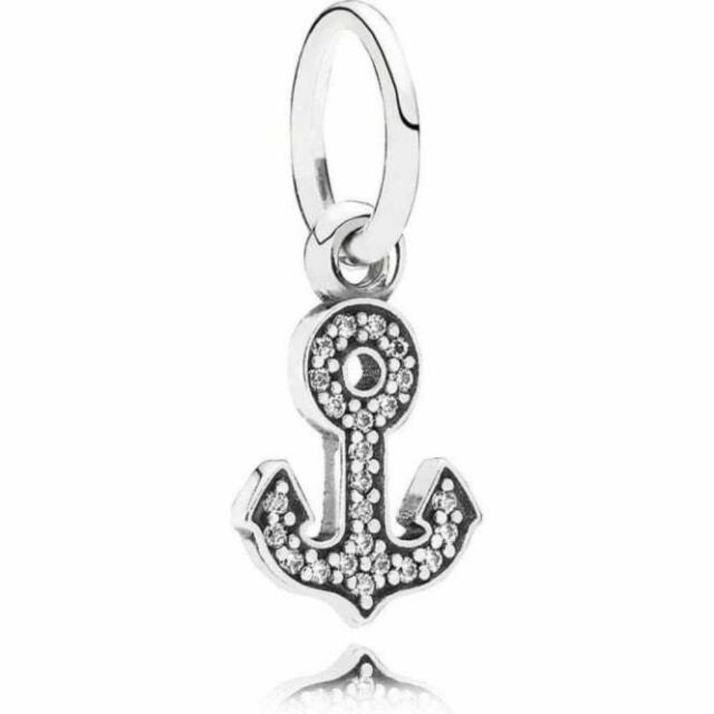 Pandora Anchor Dangle Silver Charm